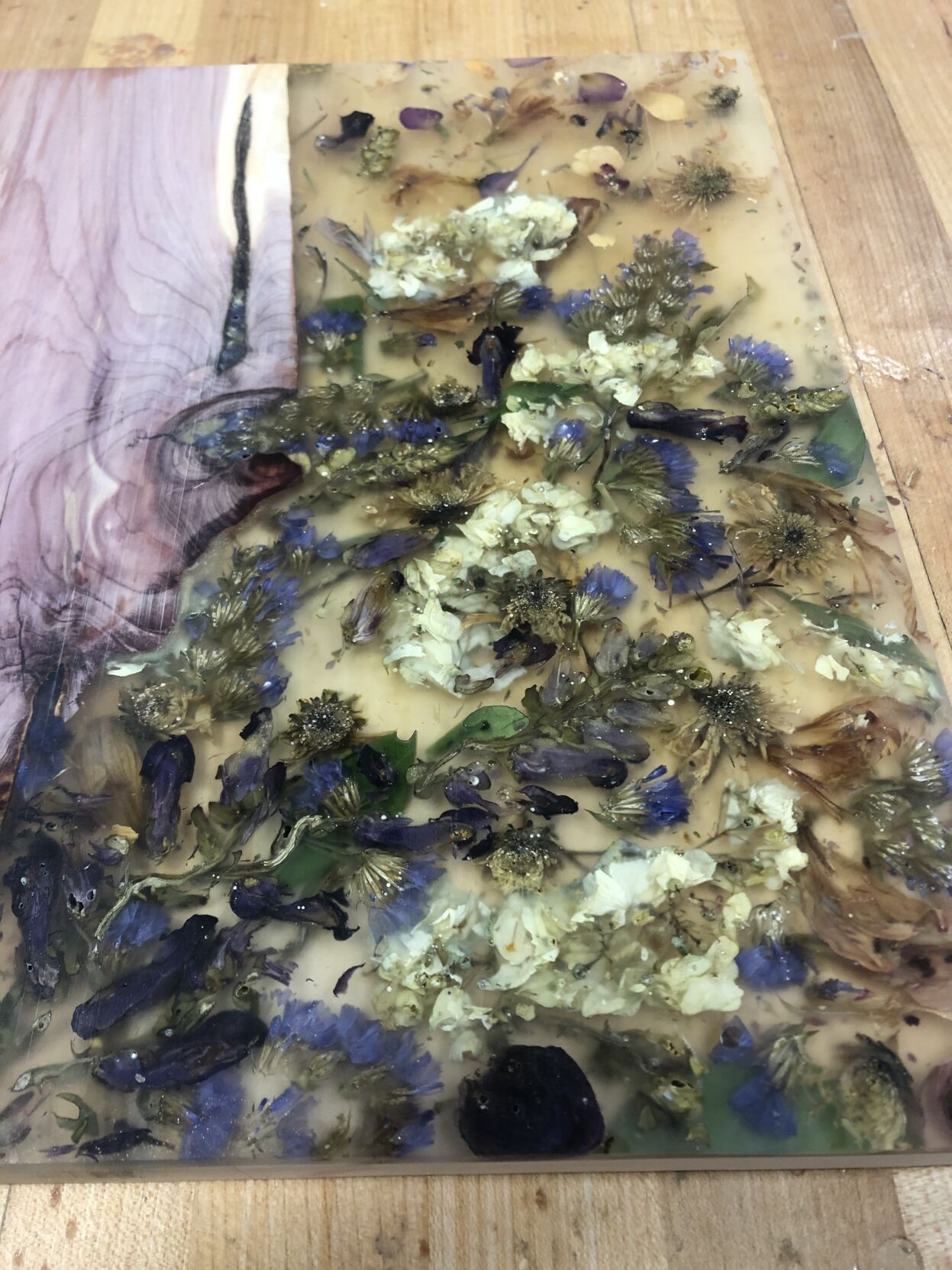 Oregon High School students innovate with basic cutting and charcuterie board project